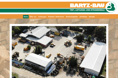 bartz-bau.de - Straßenbauunternehmen Dessau-Rosslau