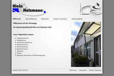 klein-holzmann.de - Straßenbauunternehmen Dreieich