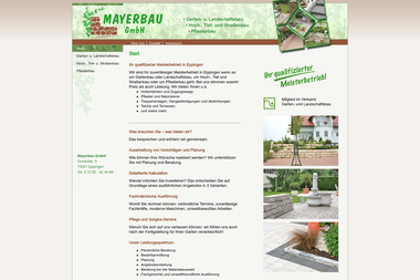 mayer-bau-eppingen.de - Straßenbauunternehmen Eppingen