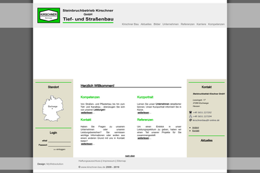 kirschner-bau.de - Straßenbauunternehmen Eschwege