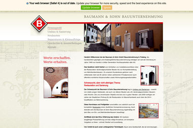 baumann-freising.de - Straßenbauunternehmen Freising