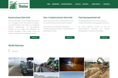tholen-gruppe.de - Straßenbauunternehmen Geilenkirchen