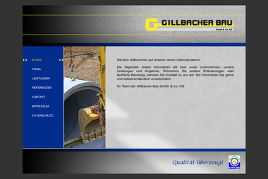 gillbacher.de - Straßenbauunternehmen Grevenbroich