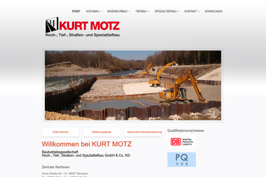 kurt-motz.de - Straßenbauunternehmen Illertissen
