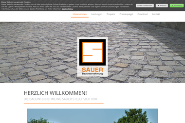 sauer-bauunternehmung.de - Straßenbauunternehmen Koblenz