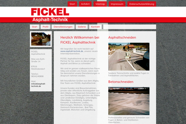 asphalt-technik.de - Straßenbauunternehmen Marktoberdorf