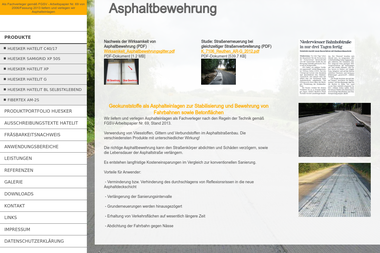 asphaltbewehrung.de - Straßenbauunternehmen Meerane