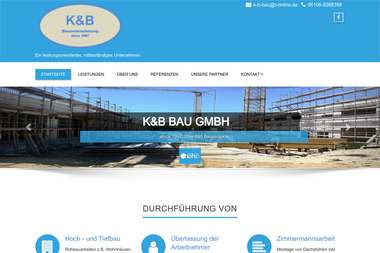 kub-bau-gmbh.de - Straßenbauunternehmen Mühlheim Am Main