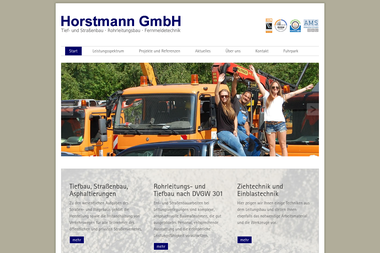 horstmanngmbh.de - Straßenbauunternehmen Mülheim An Der Ruhr
