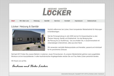 luecker-heizung.de - Straßenbauunternehmen Nettetal