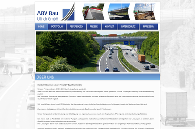abv-bau.de - Straßenbauunternehmen Neumünster