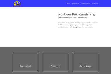 leo-huewels.de - Straßenbauunternehmen Oberhausen