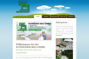 schneider-bau-gmbh.de - Straßenbauunternehmen Olching