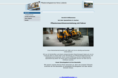 pflastermaschinenvermietung.com - Straßenbauunternehmen Rathenow