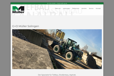 mueller-go.de - Straßenbauunternehmen Solingen