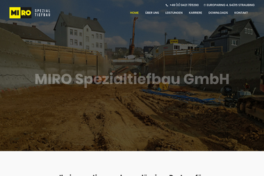 mirogmbh.de - Straßenbauunternehmen Straubing