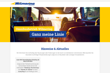 wilmering-buslinien.de - Straßenbauunternehmen Vechta