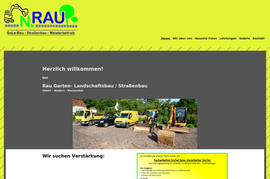 bau-mit-rau.de - Straßenbauunternehmen Wadern