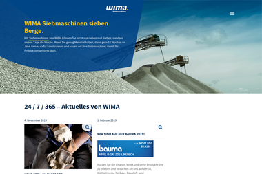 wima-maschinen.de - Straßenbauunternehmen Wilsdruff