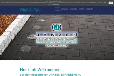 janzen-strassenbau.de - Straßenbauunternehmen Wolfenbüttel
