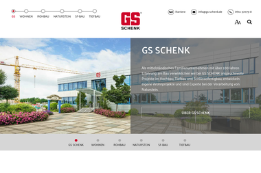 gs-schenk.de - Straßenbauunternehmen Zirndorf