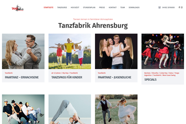 tanzfabrik-ahrensburg.de - Tanzschule Ahrensburg