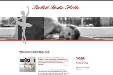 ballettstudio-holtz.de - Tanzschule Ahrensburg