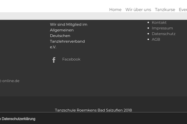 tanzschule-roemkens.de - Tanzschule Bad Salzuflen
