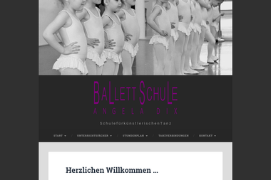 ballettschule-angela-dix.de - Tanzschule Bünde