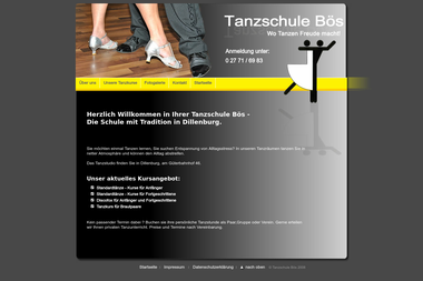 tanzschule-boes.de - Tanzschule Dillenburg