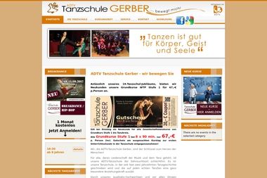 tanzschulegerber.de - Tanzschule Erfurt