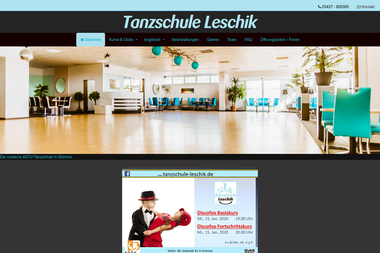 tanzschule-leschik.de - Tanzschule Grimma