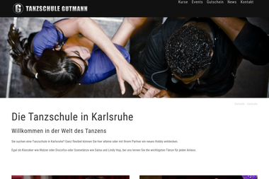 tanzschule-gutmann.de/karlsruhe - Tanzschule Karlsruhe