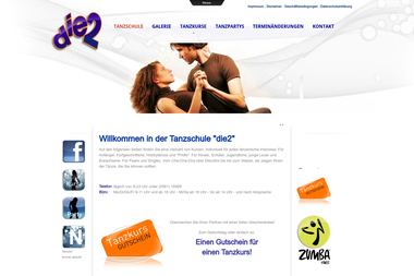 tanzschule-die2.de - Tanzschule Kassel