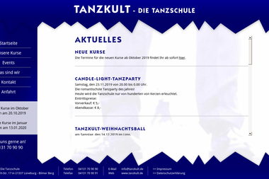 tanzkult.de - Tanzschule Lüneburg