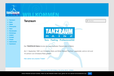 tanzraum-mainz.de - Tanzschule Mainz