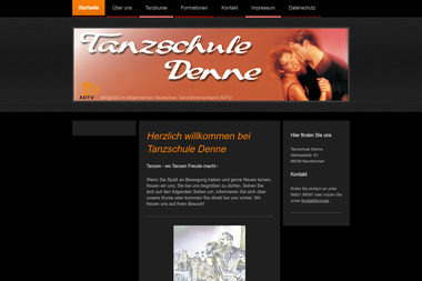 tanzschule-denne.de - Tanzschule Neunkirchen