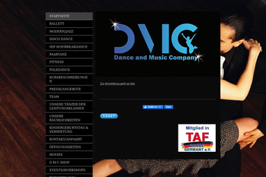 dance-and-music-company.com - Tanzschule Norderstedt
