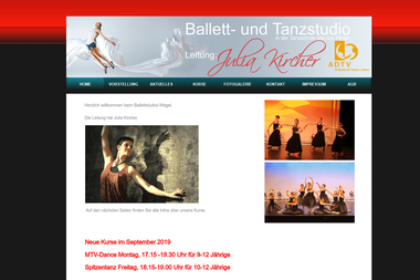 ballettstudio-wegel.de - Tanzschule Offenburg