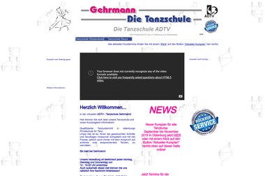 gehrmann.de - Tanzschule Oldenburg