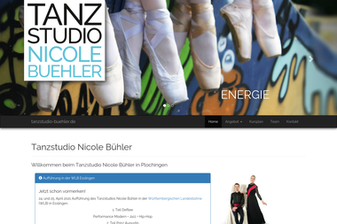 tanzstudio-buehler.de - Tanzschule Plochingen