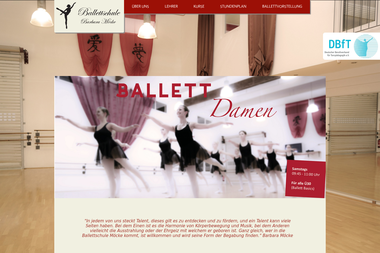 ballettschule-moecke.de - Tanzschule Pulheim
