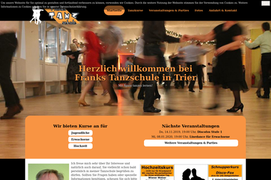 franks-tanzschule.de - Tanzschule Trier