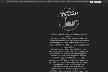 tauchschule-bubblemaker.de - Tauchschule Ahlen