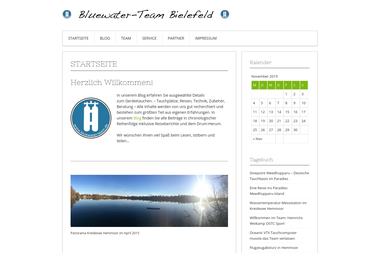 bluewater-team.de - Tauchschule Bielefeld