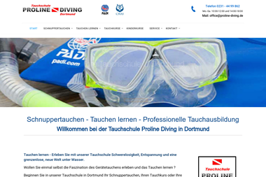 proline-diving.de - Tauchschule Dortmund