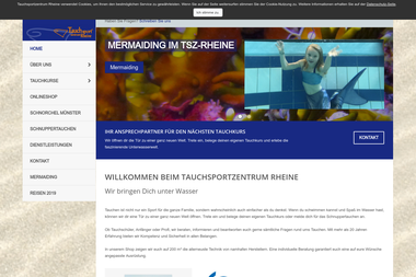 tsz-rheine.de - Tauchschule Rheine