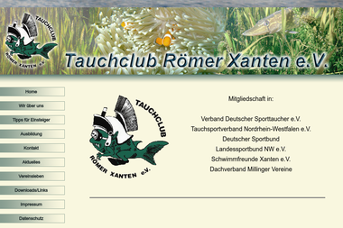 tauchclub-xanten.de - Tauchschule Xanten