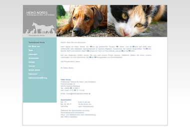 tierarztpraxis-nores.de - Tiermedizin Aachen