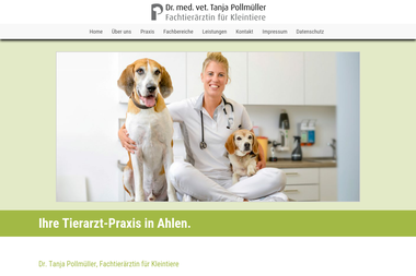 tierarzt-pollmueller.de - Tiermedizin Ahlen